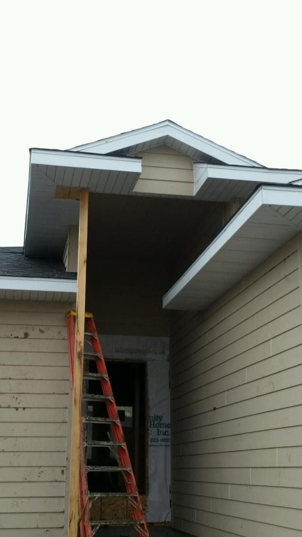 A recent home siding job in the Sioux Falls, SD area